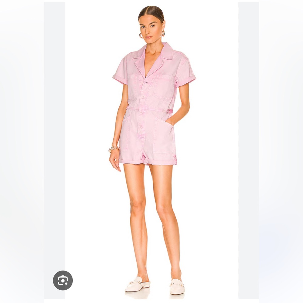 Pistola Parker Pink Romper Size Large